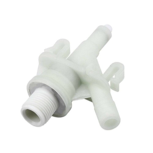 2x Plastic Water Valve Kit For Dometic 300 310 320 Series RV Toilet Repair Flush - Foto 10 di 11