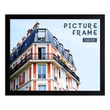 Golden State Art, Black Picture Frame-Display Picture 16x20 Without Mat - Sol...