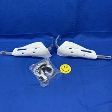 🔥7/8" 1 1/8" Hand Guards Motorcycle Universal For Dirt Bike ATV White