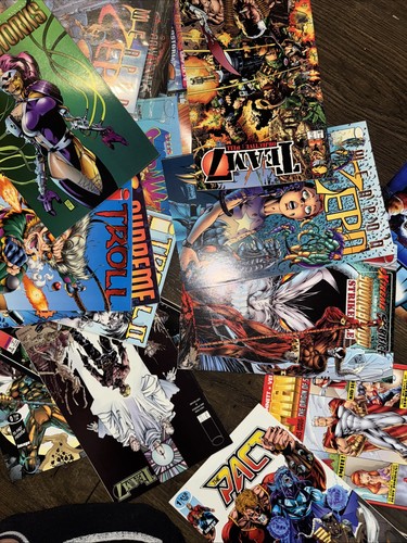 Riesiges 90er Vintage Comic Konvolut Top Zustand Bild Comics 95 dabei - Bild 6 von 11