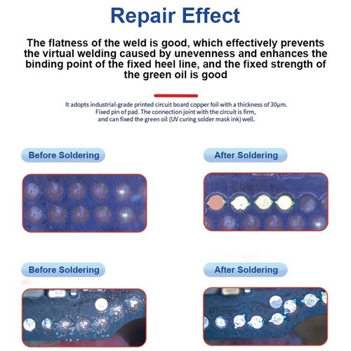Practical Soldering Plate Dot-Repair Welding Tasks - Picture 4 of 9