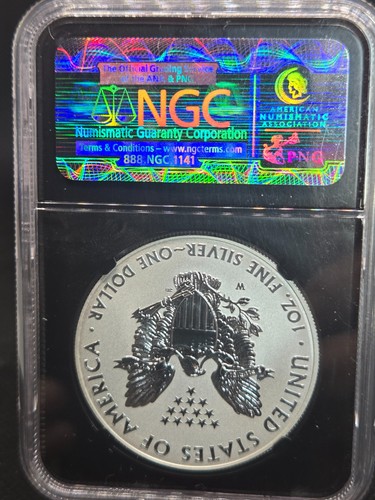 2013-W American Silver Eagle Two-Coin Set–NGC SP70/PF70–Early Release – Black - Picture 2 of 18