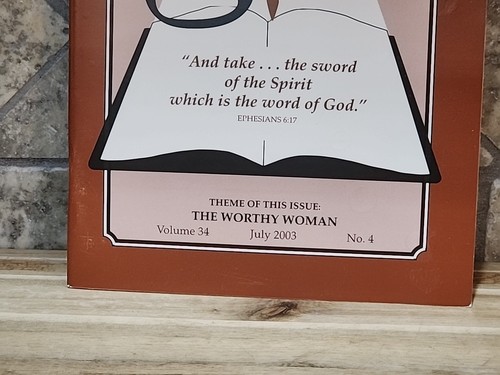 The Spiritual Sword ~ Alan Highers - The Worthy Woman-Church of Christ - Imagen 2 de 7