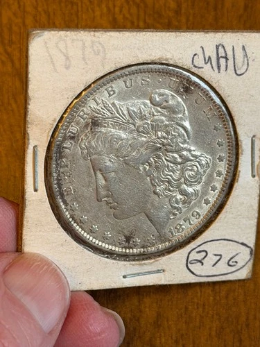 U.S. 1879 Morgan Silver Dollar -Almost Uncirculated - Uncertified-Phila. Mint