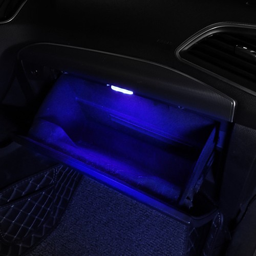 Car Light LED Touch Ambient Lighting Blue Interior USB Lamp for SUV Pickup Van - Picture 9 of 24