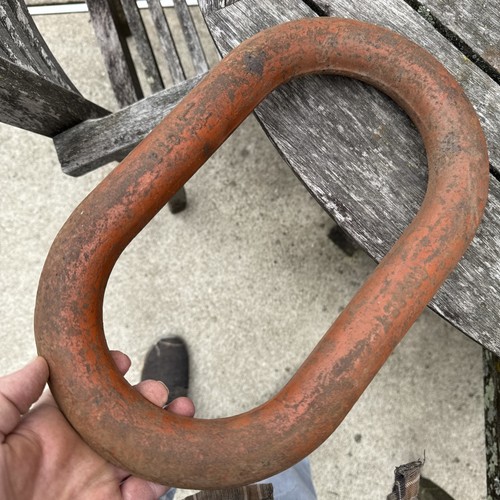 Vintage Crosby Master Link 1–/2” Heavy Duty Rigging Lifting Crane Ring - Picture 6 of 6