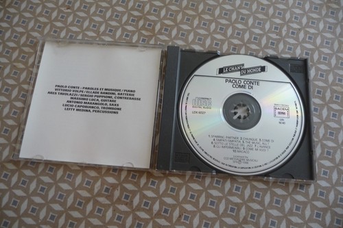 PAOLO CONTE CD COME DI. ILLUSTRATION JEAN -PIERRE LYONNET - Picture 3 of 3