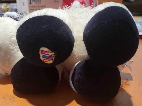 Ganz Webkinz Black & White Cow HM003 Lil' Kinz Plush Stuffed Animal Toy NO CODE - Picture 7 of 15