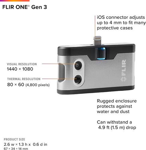 FLIR ONE Thermal Camera for iOS - Picture 3 of 7