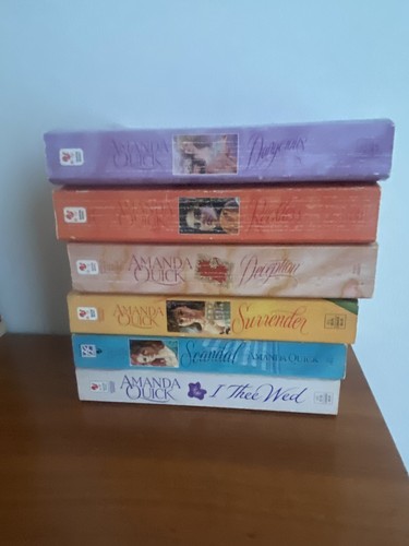 AMANDA QUICK 12 Historical Romance Paperbacks Bantam 1990s RAVISHED - Picture 7 of 8