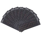  10 feuilles d'autocollants pour clavier : hébreu, russe, anglais, pour