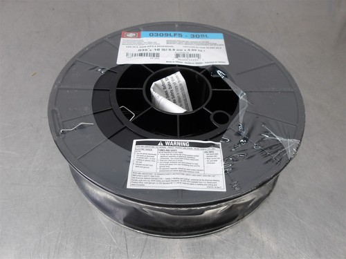1 NEW! Harris .035"x10lb. Stainless Steel Wire Spool 0309LF5-309L