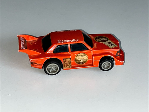 Vintage Matchbox Power Track 3000 BMW 3.0L CSL Jagermeister Orange Working Slot - Picture 8 of 18