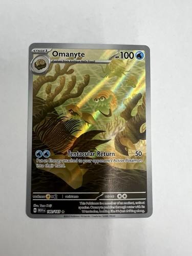 Omanyte 180/165 Sv: Scarlet & Violet 151 Holo