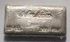Vintage Silvertowne 1st Series Waffleback Poured 10 Oz .999 Silver Bar S/N 498-8