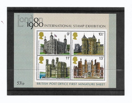 London 1980 International Stamp Exhibition MNH 1st Miniature Great Britain 3/78 - Picture 1 of 3