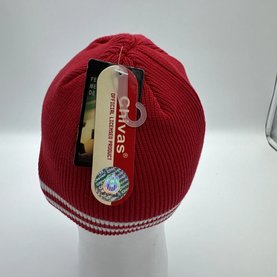 Chivas Guadalajara Club México Gorro Fútbol Fútbol Rinox De Colección Años 00 Nos Foto 3 de 4