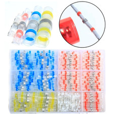 500PCS Solder Stick Waterproof Seal Sleeve Heat Shrink Butt Wire Connectors