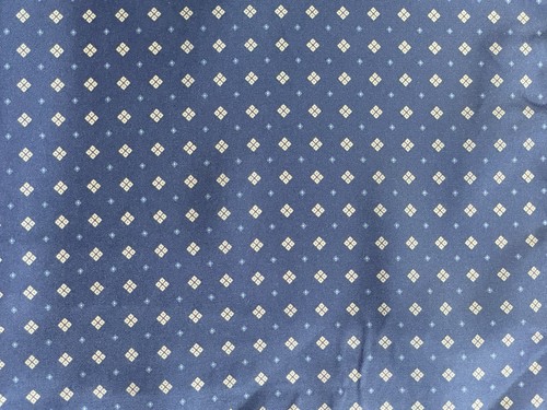 Pocket Square, 9 Inch, NEXT, Blue & Tan Pattern - Picture 6 of 8