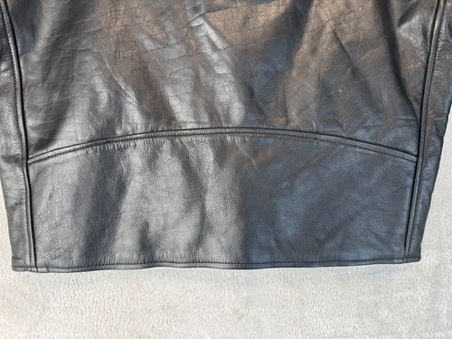 Chaqueta de cuero negra firmada por Eric Clapton Pilgrim World Tour 1998 rara - Imagen 7 de 21