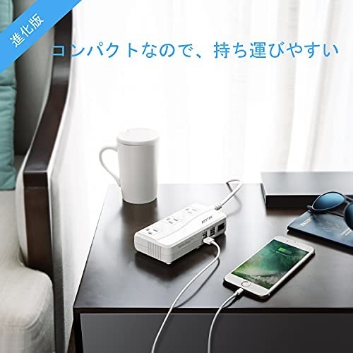 Convertitore di tensione step down BESTEK 200W per elettrodomestici... - Foto 7 di 9