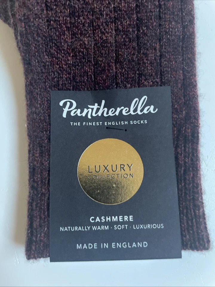 pantherella mens Cashmere socks Medium UK 7.5-9.5 - Image 3 of 4