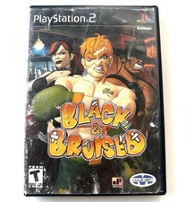 Black & Bruised Playstation 2 PS2 Tested missing Manual Black and Bruised 2006