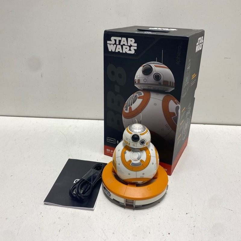 Sphero App Enabled Droid BB-8 Orange White Charging Base USB Box Manual