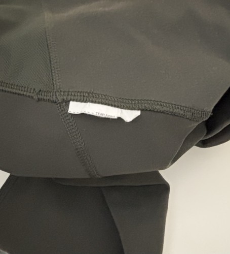 Under Armour Leggings volle Länge Dark Army olivgrün Damen Größe Small - Bild 7 von 9