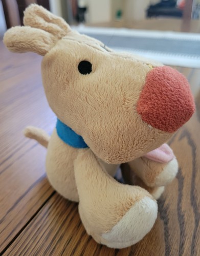 Larry Gets Lost Plüsch Welpe Hund Kellytoy 6 Zoll Bibliothek Buch Spielzeug braun hellbraun - Bild 6 von 11