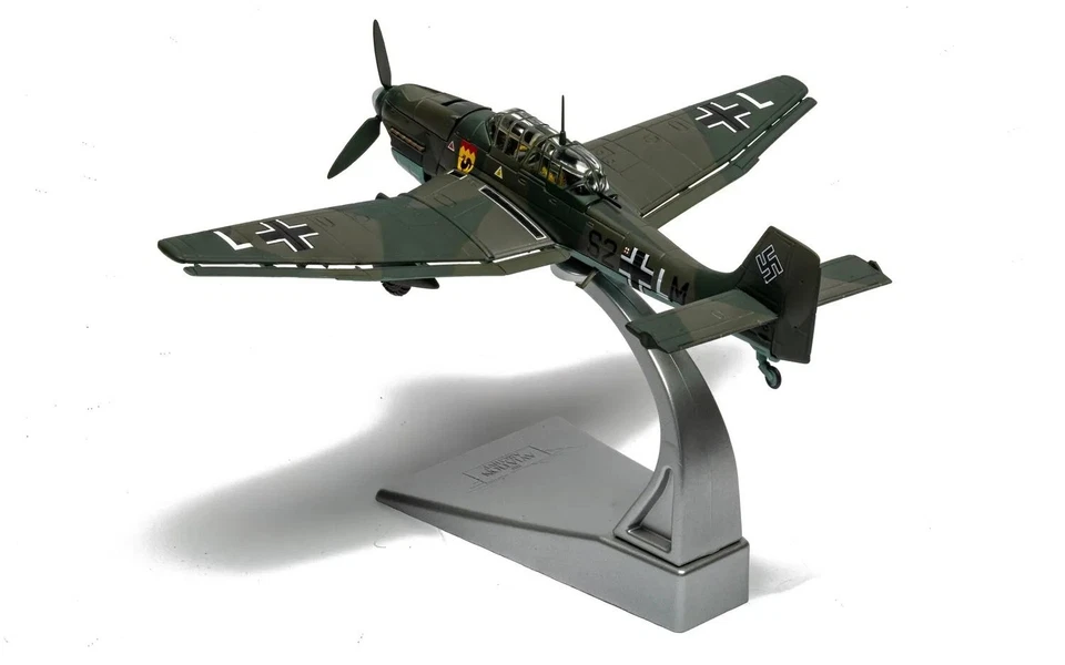 Corgi Junkers Ju87B-1 Stuka - Battle Of Britan 1:72 Die-Cast Airplane AA32520 - Image 3 of 3