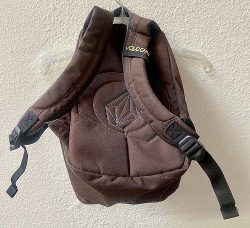 Volcom Rucksack braun Schule Surf Strand Wandern Rucksack gepolstert verstellbare Träger - Bild 7 von 13