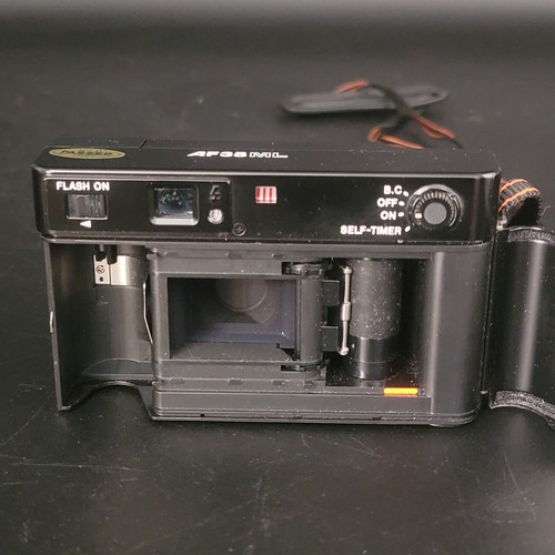 Cámara fotográfica Canon AF35ML 40 mm f/1,9 apuntar y disparar 35 mm con estuche y caja probada - Imagen 9 de 12