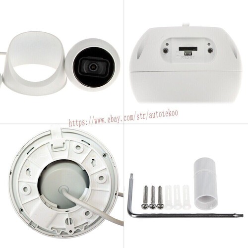 Dahua 4MP Starlight Turret POE IP Camera IPC-HDW2431TM-AS-S2 MIC IVS WDR IR IP67 - Picture 9 of 12