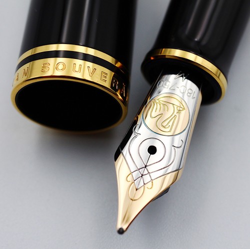 [Near mint] Pelikan Fountain Pen Souveran M800 18C 750 burnt orange M Nib - Picture 4 of 23