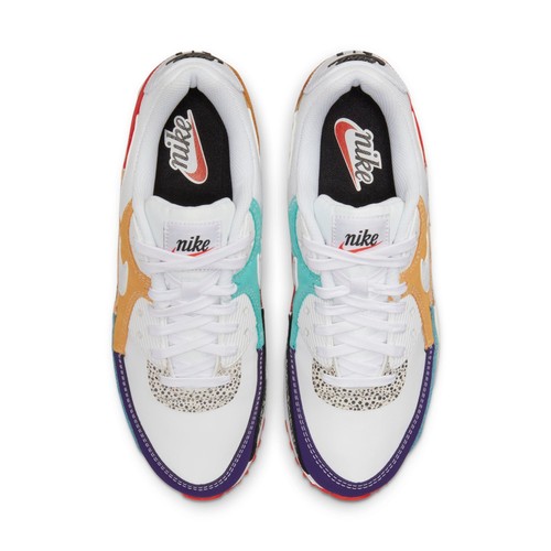 [DH5075-100] Womens Nike AIR MAX 90 SE 'ANIMAL WHITE' - Picture 4 of 6