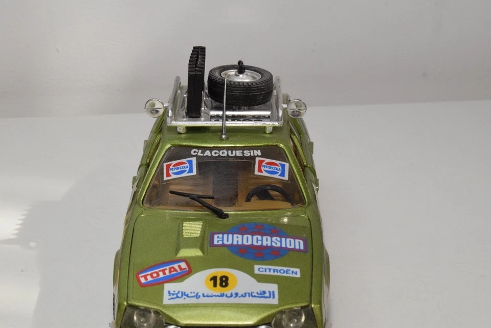 B75 1:25 POLISTIL S-685 S685 S 685 CITROEN CX 2200 RALLYE DU MAROC OTTIME CON... - Immagine 4 di 4