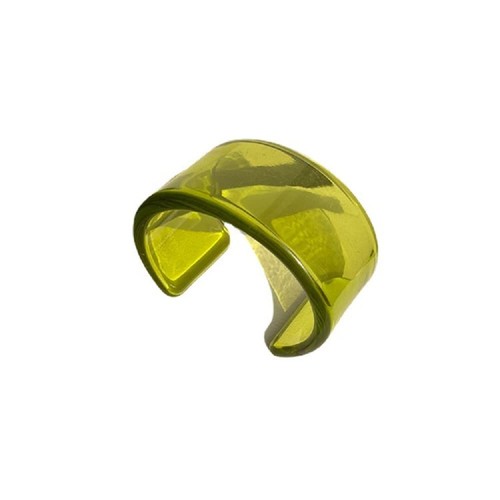 Bunt Transparent Acryl Harz Geometrisch Manschette Armreif Offen Wickel Breites Armband - Bild 1 von 6