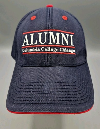 Columbia College Chicago Mütze Strapback blau Alumni Dad Cap