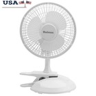 6 Inch Clip On Table Fan Personal Electric Fan 2 Speed Cooling Indoor Use