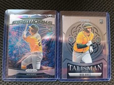 2025 Panini Prizm Baseball - Nick Kurtz RC (Fireworks and Talisman Cards)