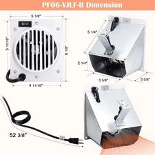PF06-YJLF-B PF06-YJLF-F Wall Heater Blower Fan Kit for Procom Ventless Space Hea