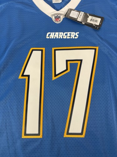 Maglia Philip Rivers firmata San Diego Chargers Reebok BECKETT BAS rara NFL - Foto 16 di 22