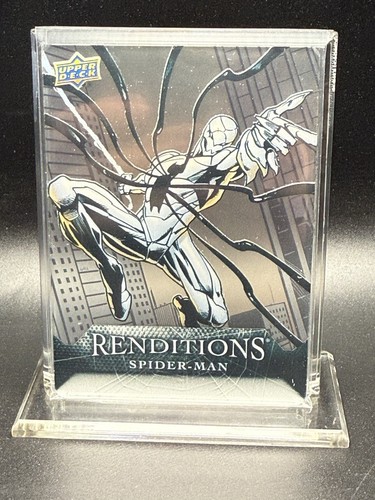 2024 UD Marvel Renditions Spider-Man Plexiglass  Spider-Man 6/50 SP