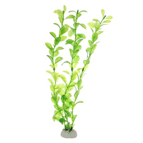 Plastic Aquarium Plant Set, 10 Inches High Green Water Grass Life-Like - Picture 6 of 6