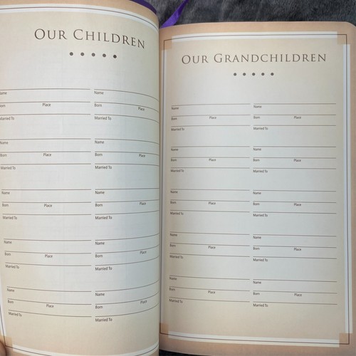 NKJV Holy Bible Purple Leather Giant Print Edition - Foto 11 di 20
