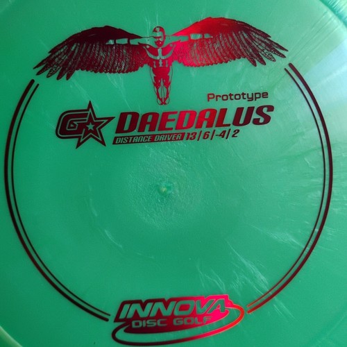 INNOVA Proto Prototype GSTAR DAEDALUS DISC GOLF Penned 167g PEARLY OOP Rare - Picture 2 of 7