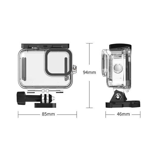 Waterproof Housing Case Shell Diving Protective Cover For GoPro Hero 9 Camera G - Picture 5 of 12