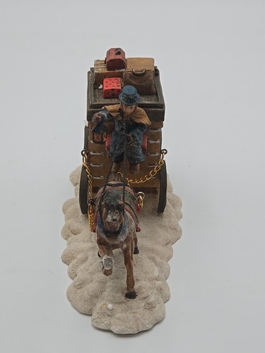 Carriage Santa's Workbench Collection Resin Carriage 7” x 4” Beautiful - Bild 4 von 5