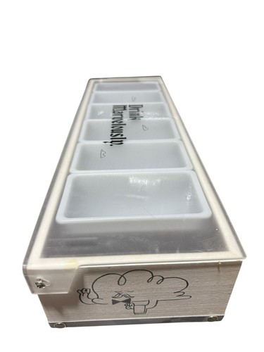 Ketel One Vodka Bar Condiment Caddy Garnish Station Fruit Tray 6 Compartments - Picture 6 of 14